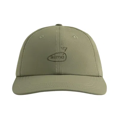 Pre-owned Aimé Leon Dore Golf Cordura Logo Hat 'olive' | Green | Men's Size Onesize