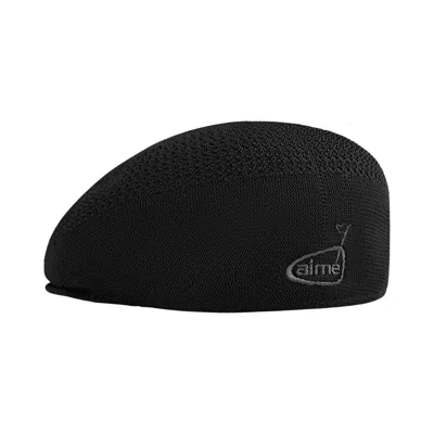 Pre-owned Aimé Leon Dore Golf Flat Cap 'jet Black' | Men's Size Onesize