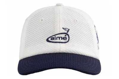 Pre-owned Aimé Leon Dore Aime Leon Dore Golf Logo Hat Cream/navy