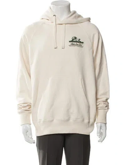 Pre-owned Aimé Leon Dore Graphic Print Crew Neck Hoodie In Neutral