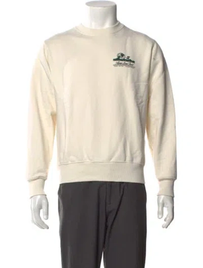 Pre-owned Aimé Leon Dore Graphic Print Crew Neck Sweatshirt In Neutral