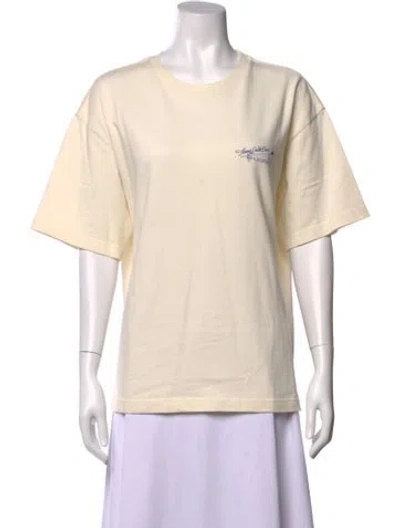 Pre-owned Aimé Leon Dore Graphic Print Crew Neck T-shirt