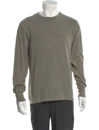 Pre-owned Aimé Leon Dore Graphic Print Crew Neck T-shirt In Green