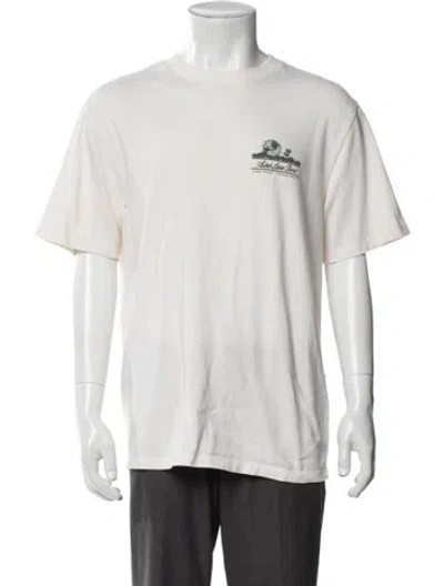 Pre-owned Aimé Leon Dore Graphic Print Crew Neck T-shirt In Neutral