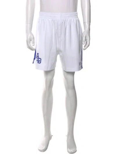 Pre-owned Aimé Leon Dore Graphic Print Jogger Shorts In Neutral