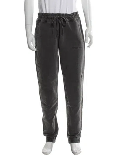 Pre-owned Aimé Leon Dore Graphic Print Joggers In Gray