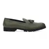 Aimé Leon Dore Green Chicco Riso Loafers In Multi