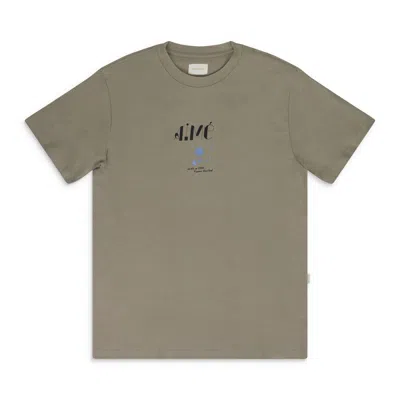 AIMÉ LEON DORE GREEN INK LOGO T-SHIRT