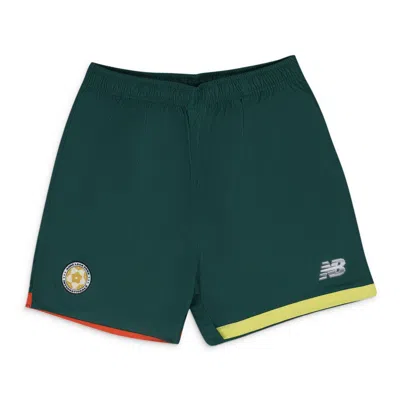 Aimé Leon Dore Green New Balance Soccer Shorts In Multi