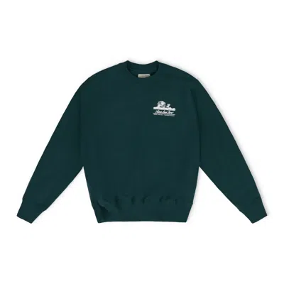 Aimé Leon Dore Green Unisphere Crewneck Sweatshirt