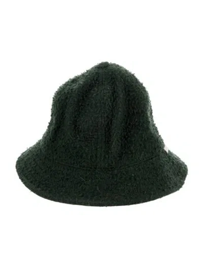 Pre-owned Aimé Leon Dore Green Wool Bucket Hat