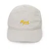 Aimé Leon Dore Script-logo Chain-stitch Cap In White
