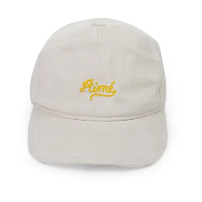 AIMÉ LEON DORE GREY CHAIN STITCH CAP