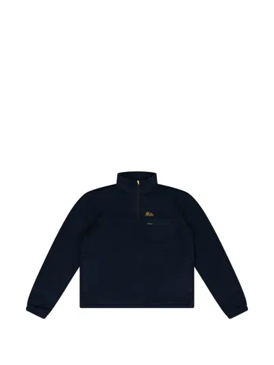 Aimé Leon Dore Blue Quarter Zip Fleece Pullover