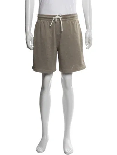 Pre-owned Aimé Leon Dore Jogger Shorts In Green