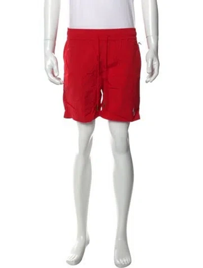 Pre-owned Aimé Leon Dore Jogger Shorts In Red