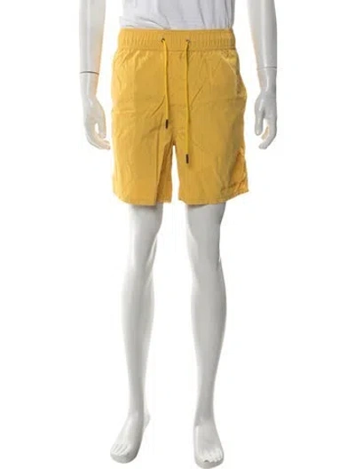Pre-owned Aimé Leon Dore Jogger Shorts In Yellow