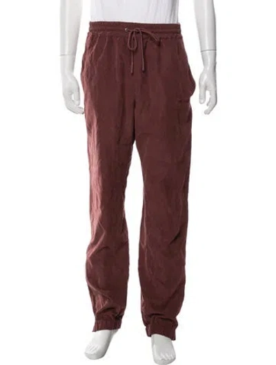 Pre-owned Aimé Leon Dore Joggers In Burgundy
