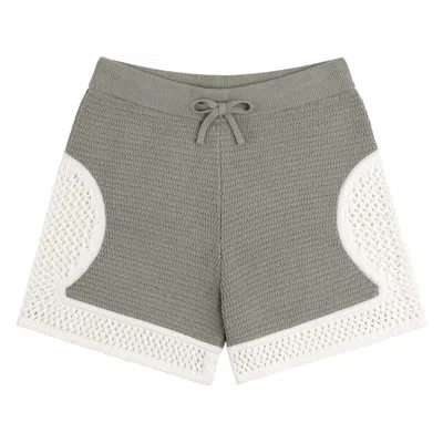 Pre-owned Aimé Leon Dore Knit Court Short 'laurel Oak' | Green | Men's Size M