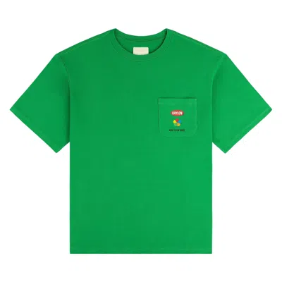Pre-owned Aimé Leon Dore Krylon Pocket Tee 'fern Green' | Men's Size Xl