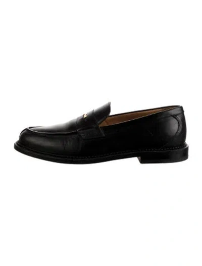 Pre-owned Aimé Leon Dore Leather Loafers In Black
