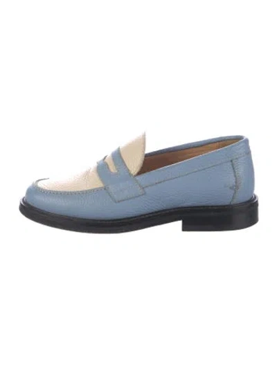 Pre-owned Aimé Leon Dore Leather Loafers In Blue