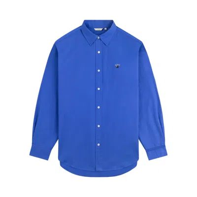 Pre-owned Aimé Leon Dore Leon Overshirt 'amparo Blue' | Men's Size M