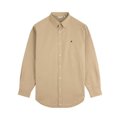 Pre-owned Aimé Leon Dore Leon Overshirt 'safari' | Tan | Men's Size Xs In Brown