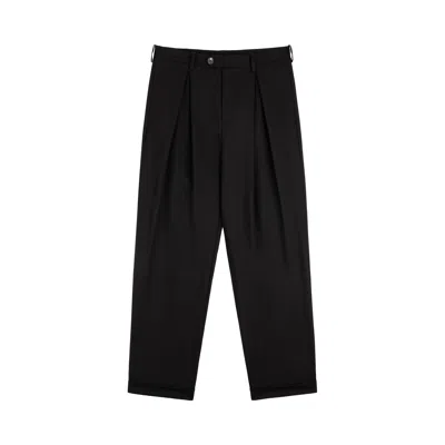 Pre-owned Aimé Leon Dore Lightweight Cuffed Trouser 'jet Black' | Men's Size 28