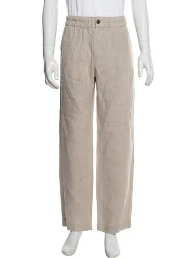 Pre-owned Aimé Leon Dore Linen Pants In Neutral
