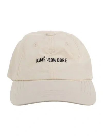 Pre-owned Aimé Leon Dore Logo Branded Baseball Cap In Neutral