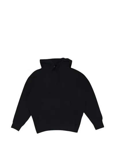 Aimé Leon Dore Logo-embroidered Hoodie In Black