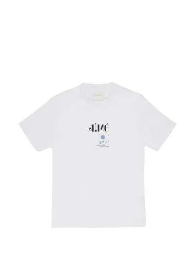 Aimé Leon Dore Logo-print Studio T-shirt In Red