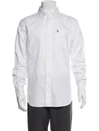 Pre-owned Aimé Leon Dore Long Sleeve Dress Shirt In White