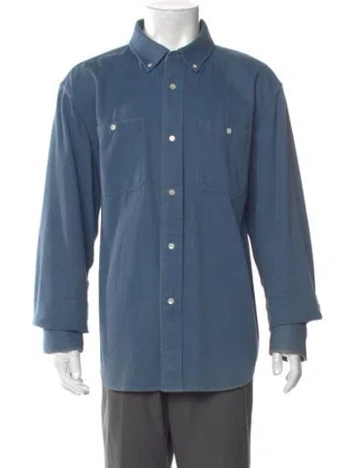 Pre-owned Aimé Leon Dore Long Sleeve Shirt In Blue
