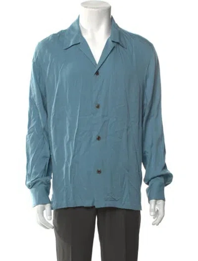 Pre-owned Aimé Leon Dore Long Sleeve Shirt In Blue