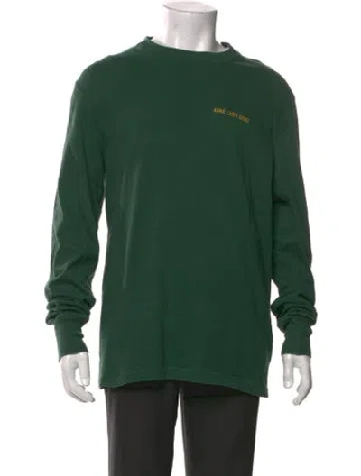 Pre-owned Aimé Leon Dore Long Sleeve Shirt In Green