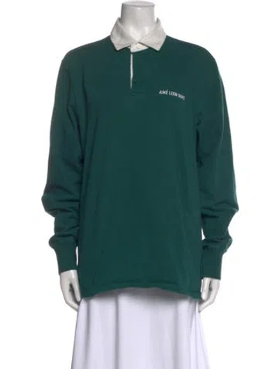 Pre-owned Aimé Leon Dore Long Sleeve Sweatshirt In Multi