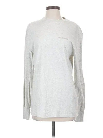 Pre-owned Aimé Leon Dore Long Sleeve T-shirt In Gray