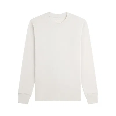 Pre-owned Aimé Leon Dore Long-sleeve Waffle Thermal 'coconut Milk' | Cream | Men's Size Xxl In White