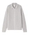 Aimé Leon Dore Open-knit Wool-blend Shirt In Multi