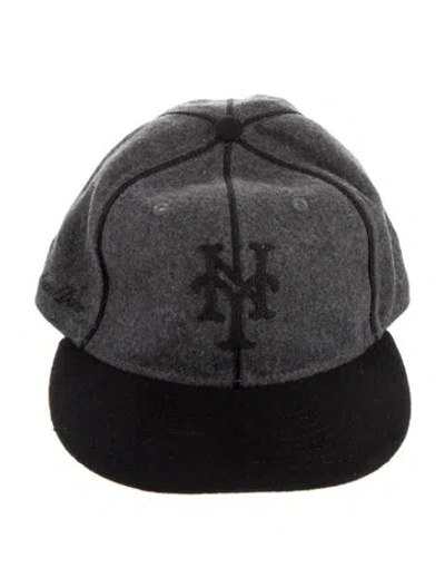 Pre-owned Aimé Leon Dore Low Profile Mets Baseball Cap In Gray