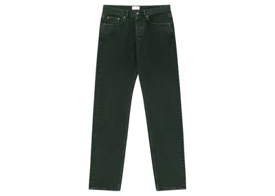 Pre-owned Aimé Leon Dore Men's Aime Leon Dore Ald Straight Fit Denim In Green