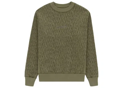 Pre-owned Aimé Leon Dore Men's Aime Leon Dore Ald Uniform Crewneck Sweatshirt In Rain Camo