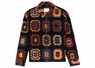 Pre-owned Aimé Leon Dore Men's Aime Leon Dore Blanket Overshirt In Multi