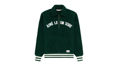 Pre-owned Aimé Leon Dore Men's Aime Leon Dore Casentino Halfzip Pullover In Green