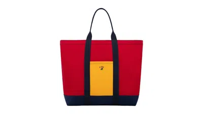 Pre-owned Aimé Leon Dore Men's Aime Leon Dore Colorblock Weekender Tote In Multi