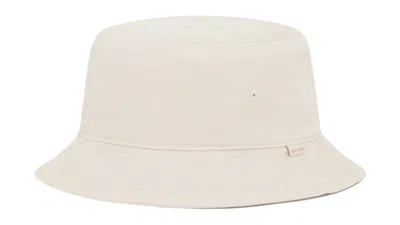 Pre-owned Aimé Leon Dore Men's Aime Leon Dore Contrast Logo Bucket Hat In Cream