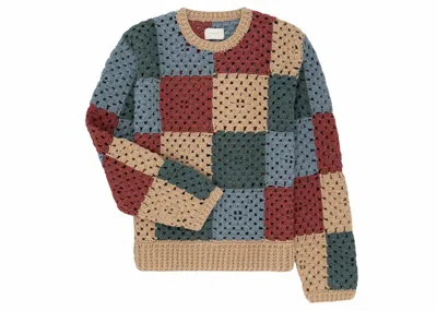Pre-owned Aimé Leon Dore Men's Aime Leon Dore Crochet Crewneck Sweatshirt