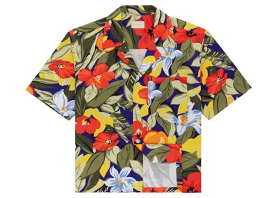 Pre-owned Aimé Leon Dore Men's Aime Leon Dore Cropped Camp Shirt